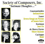 society of composers three hymns hoes cd